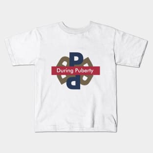 During Puberty Kids T-Shirt